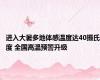 进入大暑多地体感温度达40摄氏度 全国高温预警升级