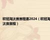 欧冠淘汰赛赛程表2024（欧冠淘汰赛赛程）