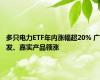 多只电力ETF年内涨幅超20% 广发、嘉实产品领涨