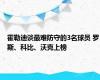 霍勒迪谈最难防守的3名球员 罗斯、科比、沃克上榜