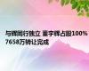 与辉同行独立 董宇辉占股100% 7658万转让完成