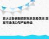 放大设备更新贷款贴息激励效应 激发市场活力与产业升级