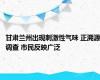 甘肃兰州出现刺激性气味 正溯源调查 市民反映广泛