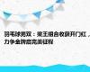 羽毛球男双：梁王组合收获开门红，力争金牌启完美征程