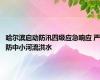 哈尔滨启动防汛四级应急响应 严防中小河流洪水