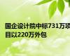 国企设计院中标731万项目以220万外包