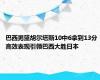 巴西男篮胡尔塔斯10中6拿到13分 高效表现引领巴西大胜日本