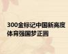 300金标记中国新高度 体育强国梦正圆