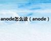 anode怎么读（anode）