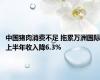 中国猪肉消费不足 拖累万洲国际上半年收入降6.3%