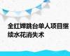 全红婵跳台单人项目继续水花消失术