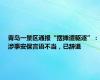 青岛一景区通报“摆摊遭驱逐”：涉事安保言语不当，已辞退