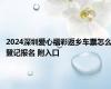 2024深圳爱心福彩返乡车票怎么登记报名 附入口