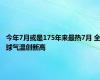 今年7月或是175年来最热7月 全球气温创新高