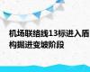 机场联络线13标进入盾构掘进变坡阶段