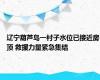 辽宁葫芦岛一村子水位已接近房顶 救援力量紧急集结