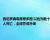 西尼罗病毒席卷多国 以色列数十人死亡，全球警戒升级