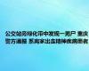 公交站旁绿化带中发现一男尸 重庆警方通报 系离家出走精神疾病患者