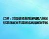 江苏：对提前报废且新购国六排放标准营运货车或新能源营运货车的