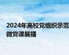 2024年高校党组织示范微党课展播