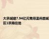 大承城建7.94亿元竞得温州鹿城区1宗商住地