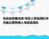 乌总统签署法律 将无人系统部队作为独立军种纳入乌武装部队