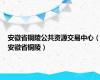 安徽省铜陵公共资源交易中心（安徽省铜陵）