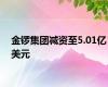 金锣集团减资至5.01亿美元