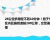 26公里多路程不到10分钟！男子市区内狂飙时速超200公里，交警通报