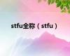 stfu全称（stfu）