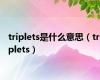 triplets是什么意思（triplets）