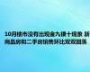 10月楼市没有出现金九银十现象 新商品房和二手房销售环比双双回落