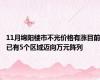 11月绵阳楼市不光价格有涨目前已有5个区域迈向万元阵列